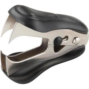 Wedo Entklammerer 10281101, Klax, mit Feststeller, Enthefter, aus Metall / Kunststoff, schwarz