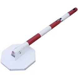 RS PRO, Absperrung, Absperrkette Stahl Rot/Weiss Sicherheits-Absperrung