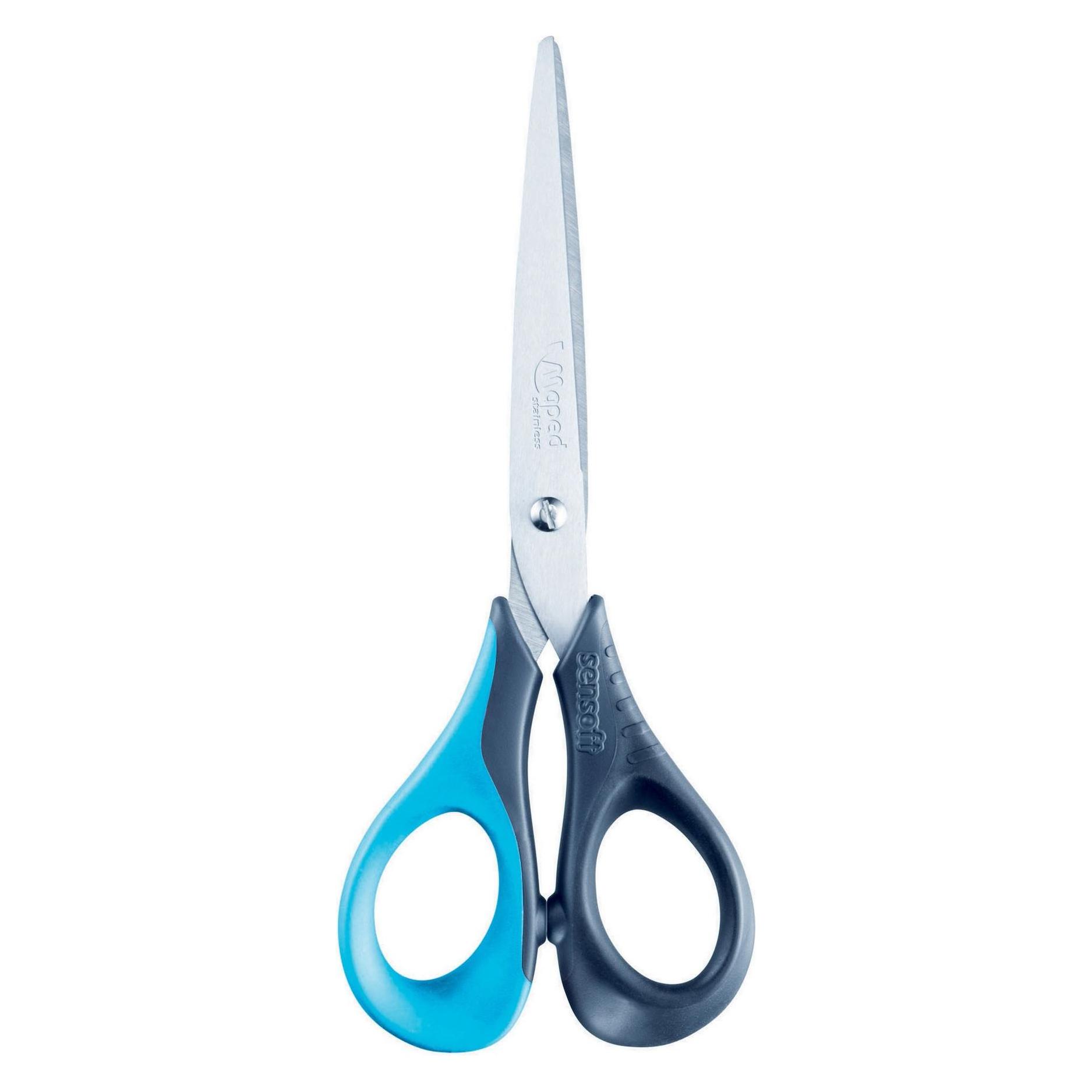 Maped Sensoft 3D 16cm Schere Farben Sortiert. Keine Auswahl möglich (16 cm) (069600)