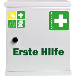 Söhngen Verbandschrank NovoLine 1, DIN 13157, Stahl, weiß