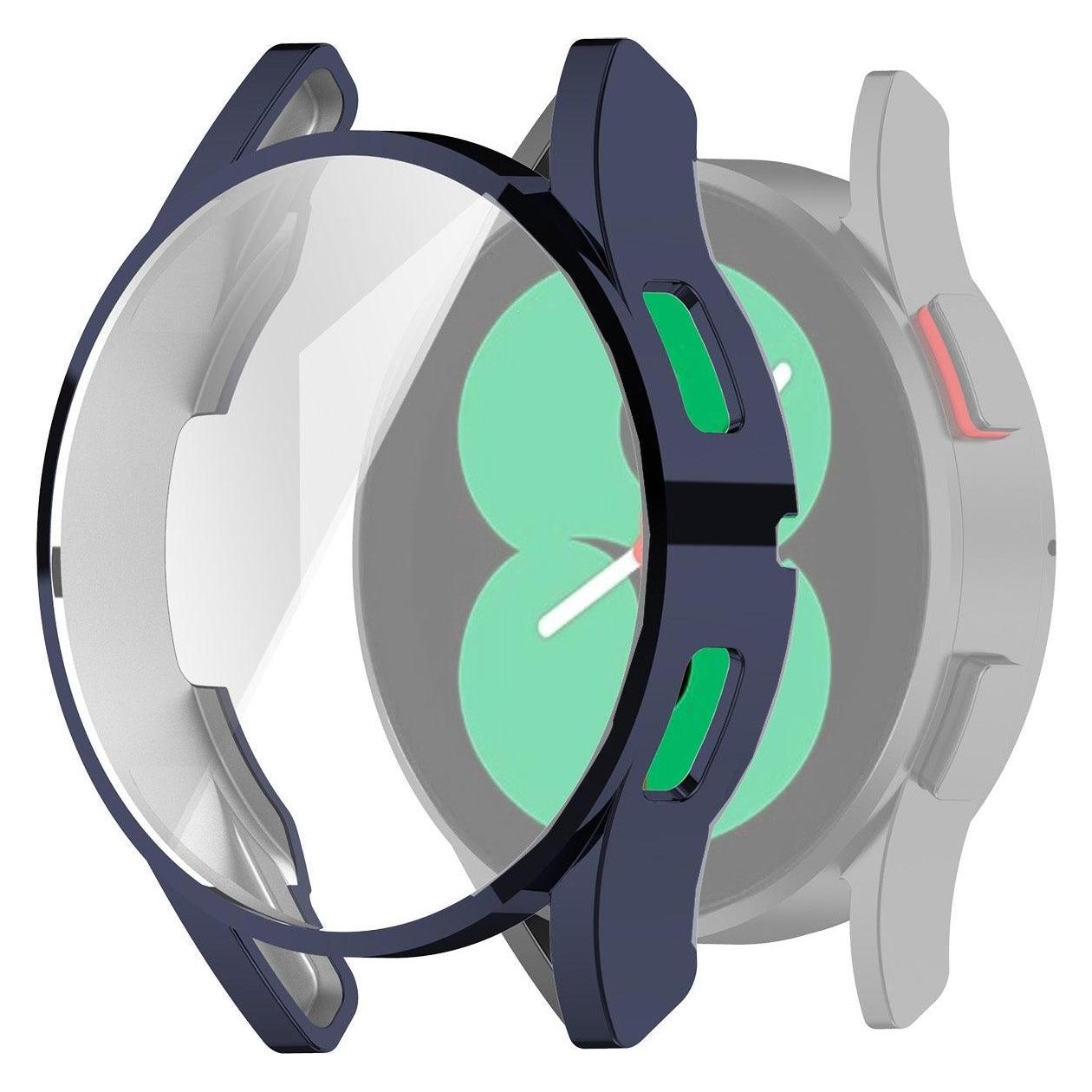 Cover-Discount Galaxy Watch 4 44mm - Gummi Schutz Case dunkelblau (EDA002013302E)