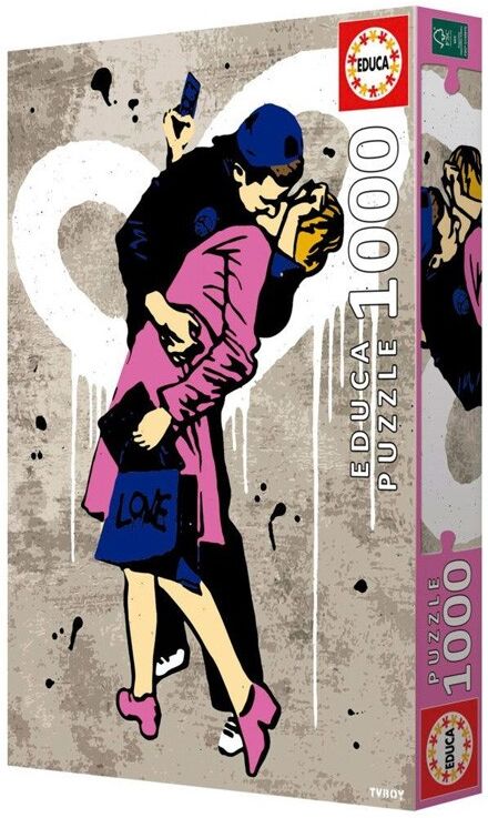 Puzzle 1000 pcs The Kiss - Educa