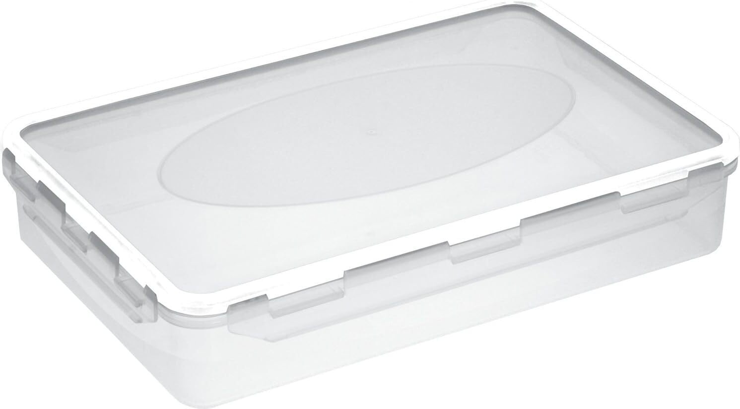 Plast Team luchtdichte bewaardoos wit 2,3 liter