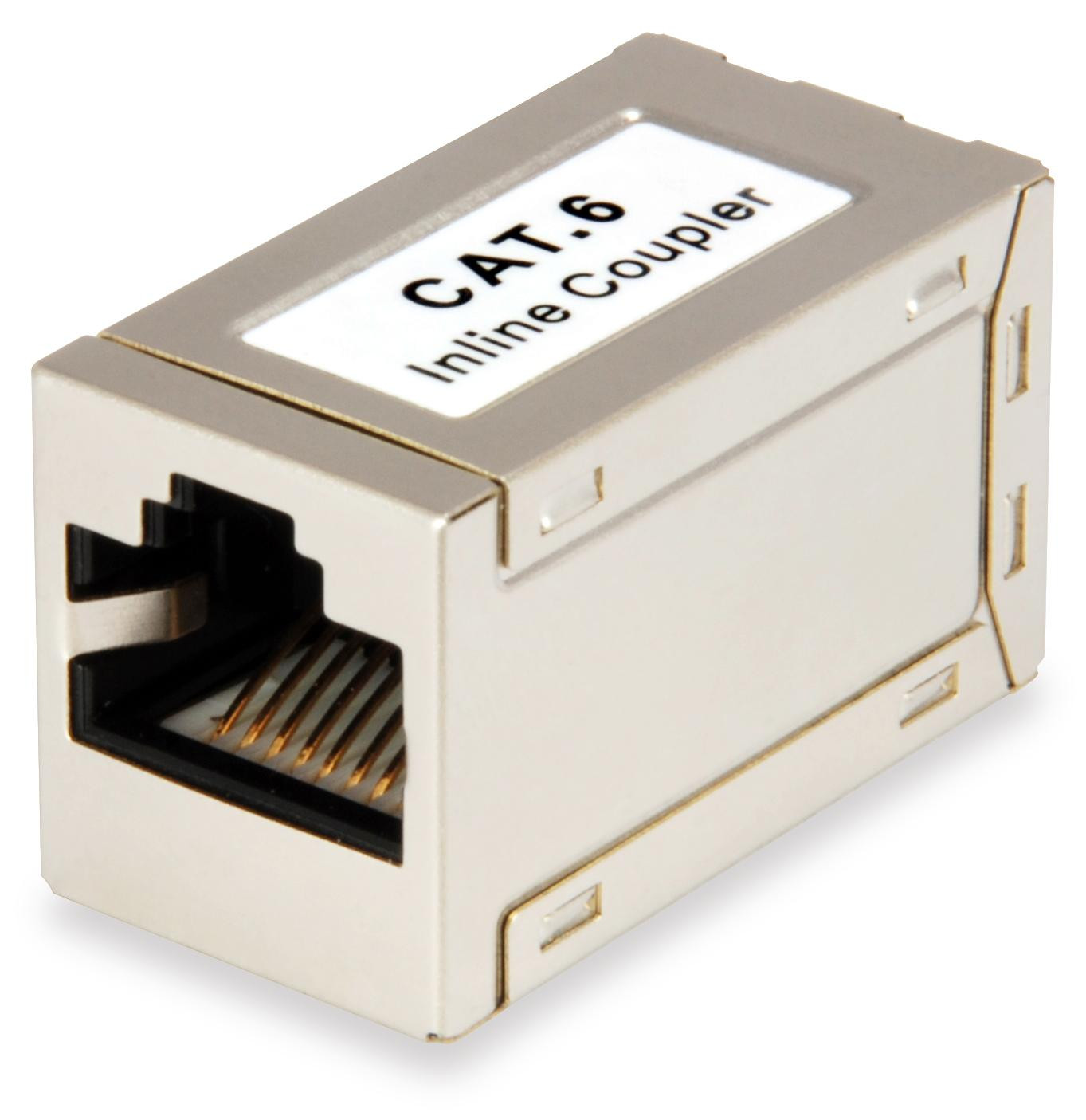 Equip RJ45 Kuppling Cat6 geschermd 1-1