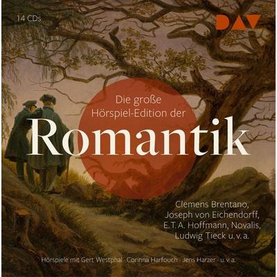 Die große Hörspiel-Edition der Romantik - Joseph Eichendorff,Clemens Brentano,E.T.A. Hoffmann, CD, 9783742423306