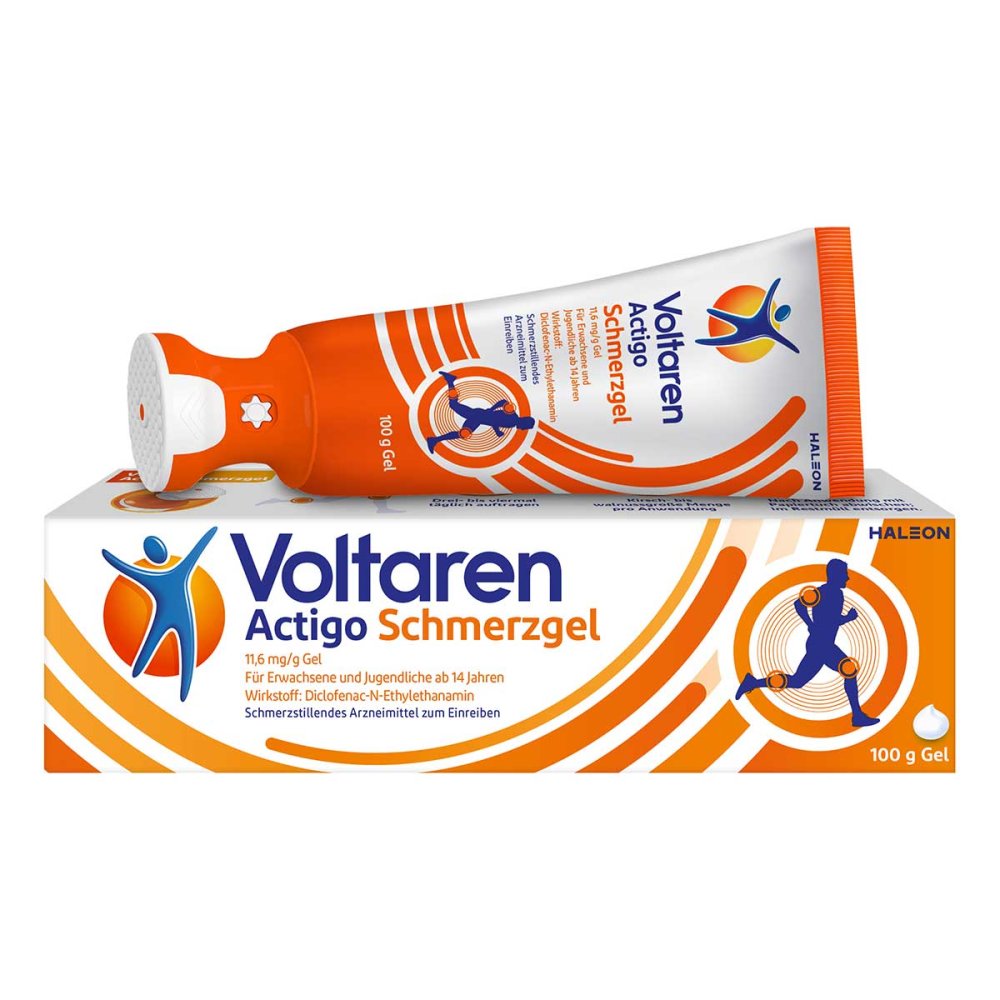 Haleon Germany GmbH Voltaren Actigo Schmerzgel mit 1% Diclofenac 19298462