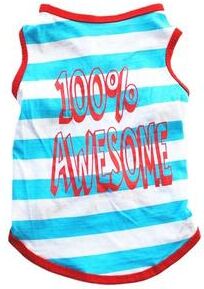 Uplift Essentials Summer Breathable 100% Cotton Pet Vest style 4 s