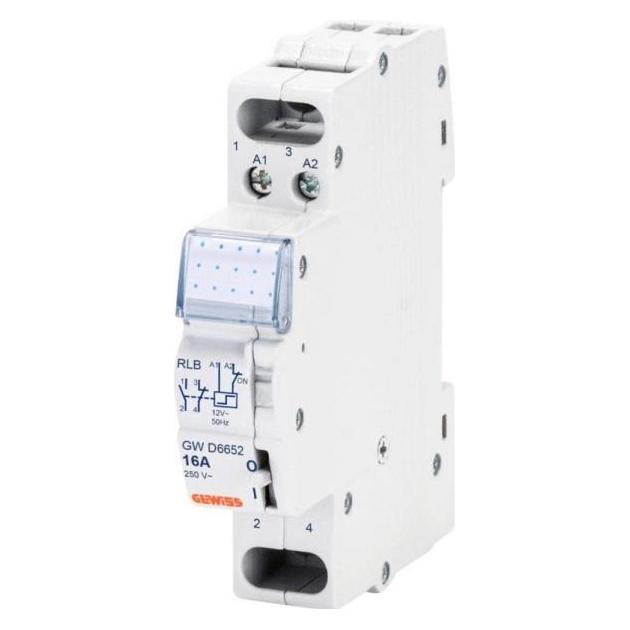Gewiss GEWI GWD6650 90AM StromstoÃsch. 1W 16A 230VAC 1TE (GWD6650)