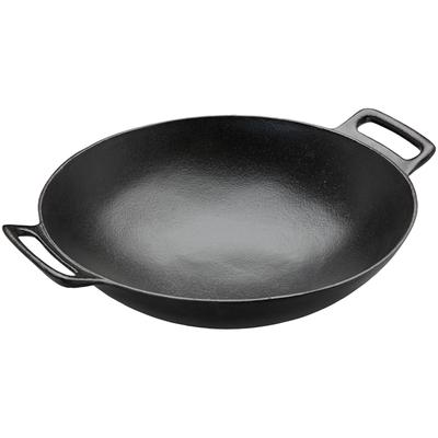 Wok RÖSLE "VARIO, 25409", schwarz, B:36,5cm H:11cm, Pfannen, Wok, für Herd und Grill