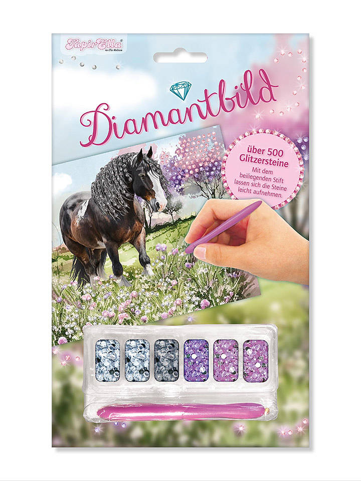 Lutz Mauder Diamond Painting-Set "Pferde" - ab 3 Jahren - onesize