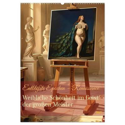 Entblößte Epochen – Renaissance (Wandkalender 2027 DIN A2 hoch), CALVENDO Monatskalender