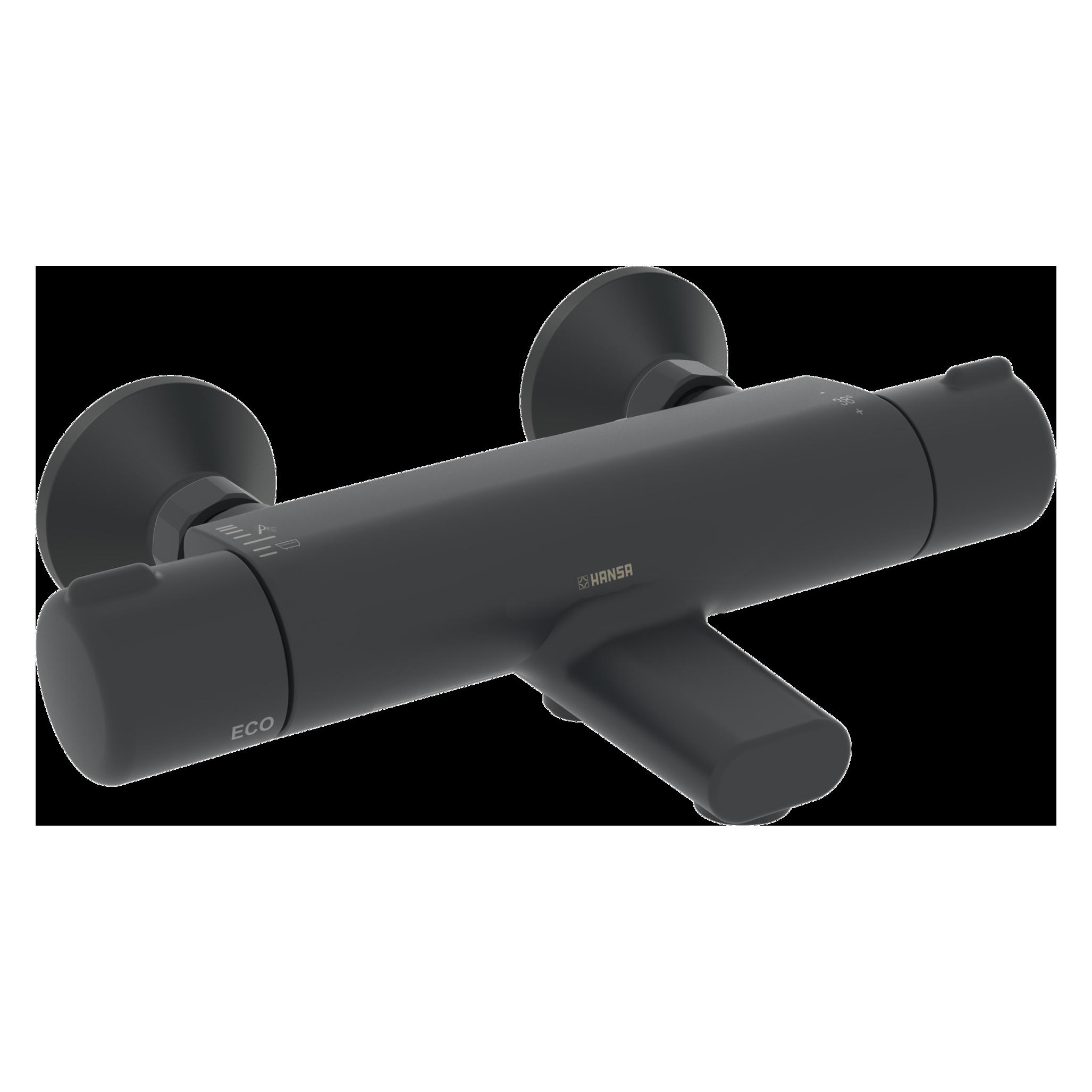 Hansa Hansamicra Wannen- und Brausearmatur, Eco-Durchfluss, Ausladung: 159 mm, 58162171 (5816217133)
