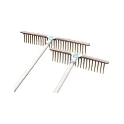 Nylon 19 Vollholzrechen gespalten Linde