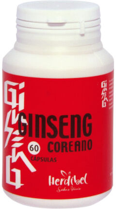 Herdibel Ginseng Coreano 500mg 60 Cáps