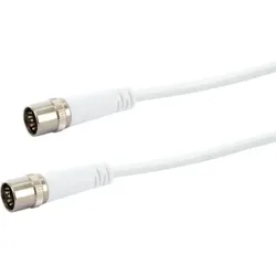 Schwaiger KDSK15042 Koaxialkabel 1,5 m F Weiß