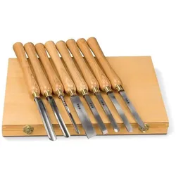 Holzstar, Beitel, Drechseleisen-Set