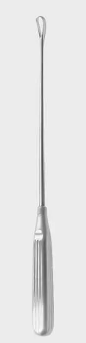 Zepf medical instruments GmbH Uteruskürette nach Sims scharf biegsam, 28 cm Fig. 0 70-7105–06