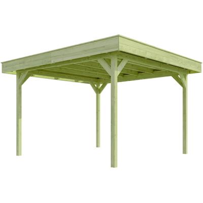 Holzpavillon WEKA "Gartenlaube 657 Gr.2", braun, B/H/T: 230cm, Pavillons, Schutz vor Regen, Wind und Sonne