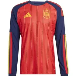 ADIDAS Herren Trikot Spanien 26 Authentic Langärmliges Heimtrikot, Größe M in Blau Blau