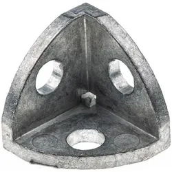 RS PRO, Zubehör Befestigungstechnik, 3 way connection angle 20 slot 5