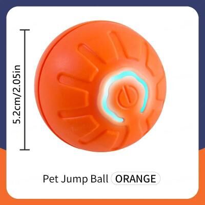 Uplift Picks Smart Interactive Dog Toy Ball Automatic Moving Electronic Pet Toy orange   01