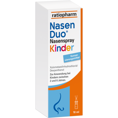 ratiopharm GmbH NASENDUO Nasenspray Kinder 10 ml 12521566