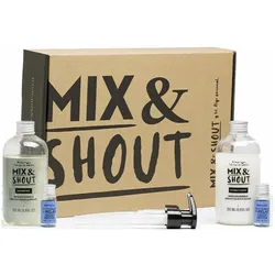 Mix & Shout, Shampoo, Rutina Calmante 4er-Pack (Flüssiges Shampoo, 250 ml)
