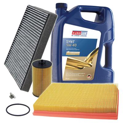 Atec Inspektionspaket Filtersatz SET A + 5l ÖL [Hersteller-Nr. 40580002] für Opel
