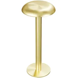 Tragbare LED-Tischleuchte für Mädchen, 2W, IP65, dimmbar, 2000K-5000K, Gebürstetes Gold, Beneito & Faure, ideal für Innen- und Außenbereiche.