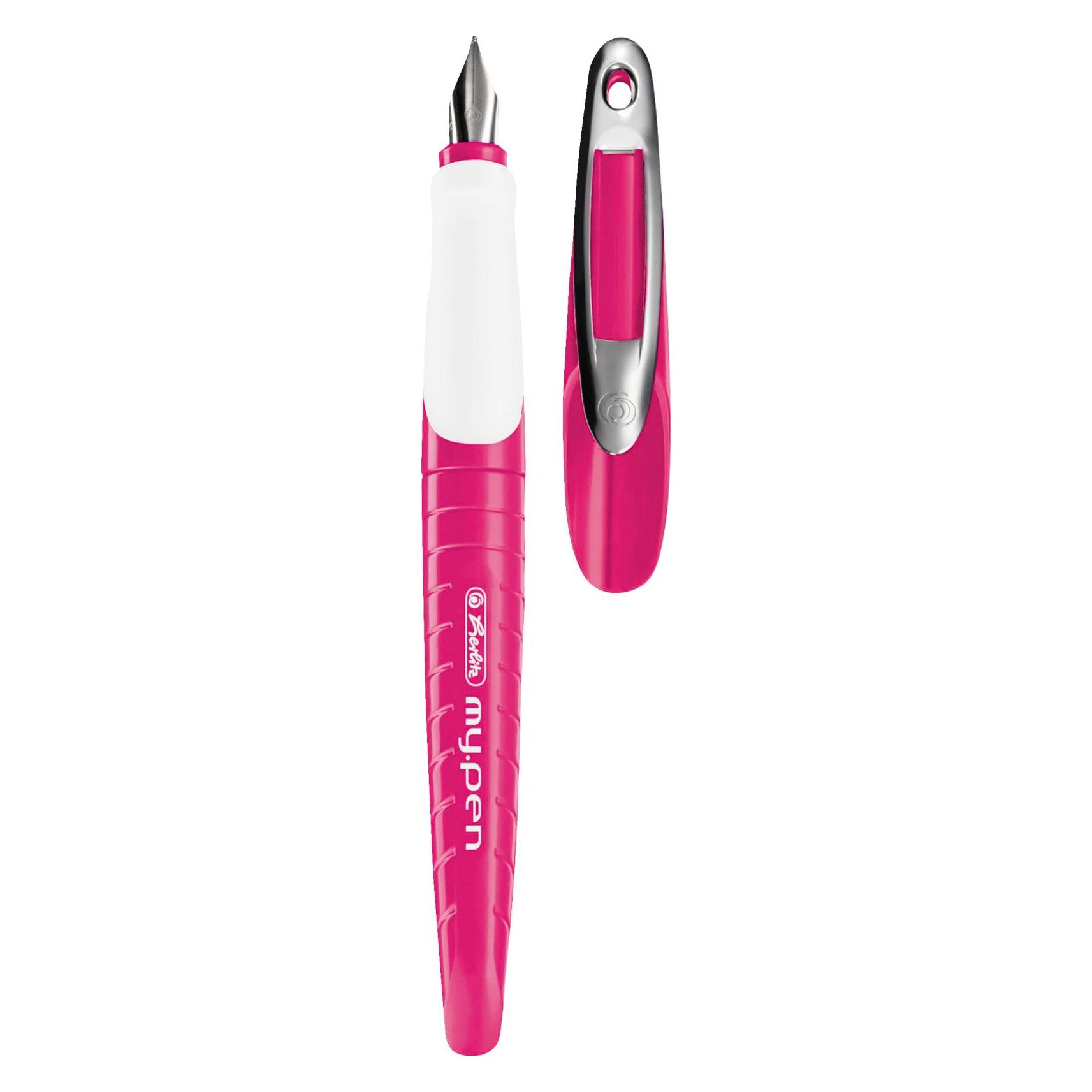 Herlitz Schulfüllhalter my.pen M-Feder /weiss lose Ware (1x) (50046829)