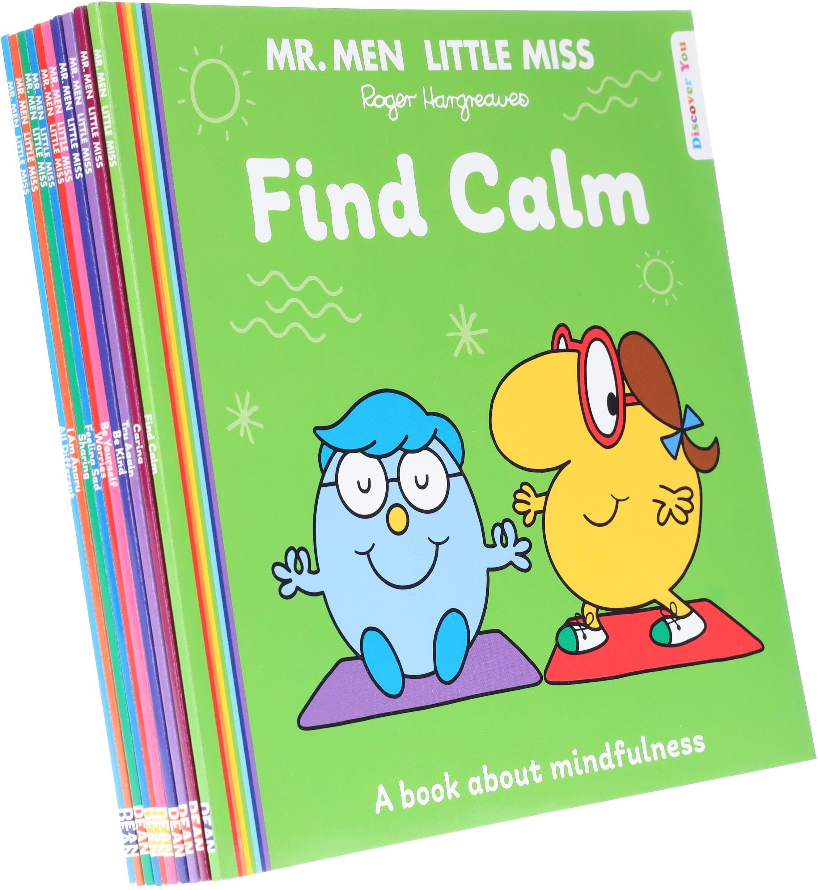 Mr. Men and Little Miss Discover You Series By Roger Hargreaves: 10 Books Collection Set - Ages 3+ - Paperback HarperCollins Publishers