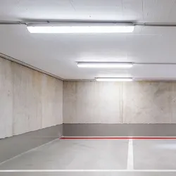 Wannenleuchte LED Feuchtraumlampe weiß Werkstattleuchte Industrie IP65, Kunststoff, 48W neutralweiß, LxBxH 150x6,5x5,8 cm, 3er Set