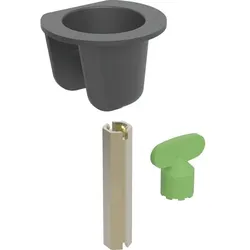 Geberit Ersatzteile Befestigungsmaterial für Piave und Brenta Waschtischarmaturen, 243666001 243666001