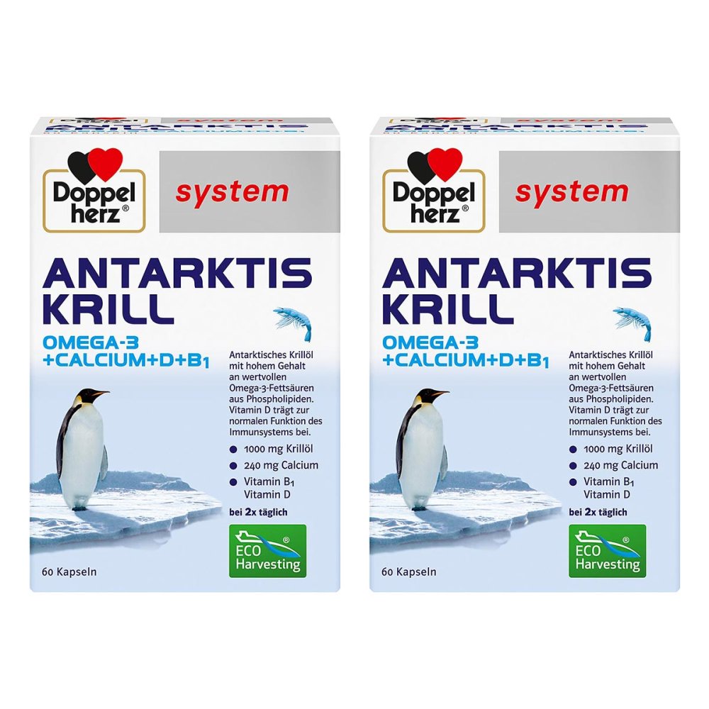 Queisser Pharma GmbH & Co. KG Doppelherz Antarktis Krill System Kapseln 08109089