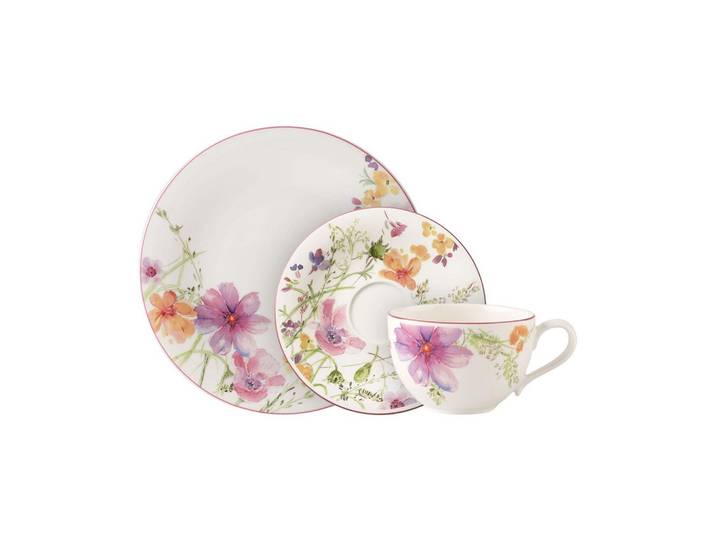 KAFFEESERVICE Mariefleur Basic bunt 18er Set