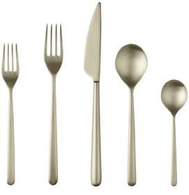 Mepra Linea 5-piece Stainless Steel Flatware Set