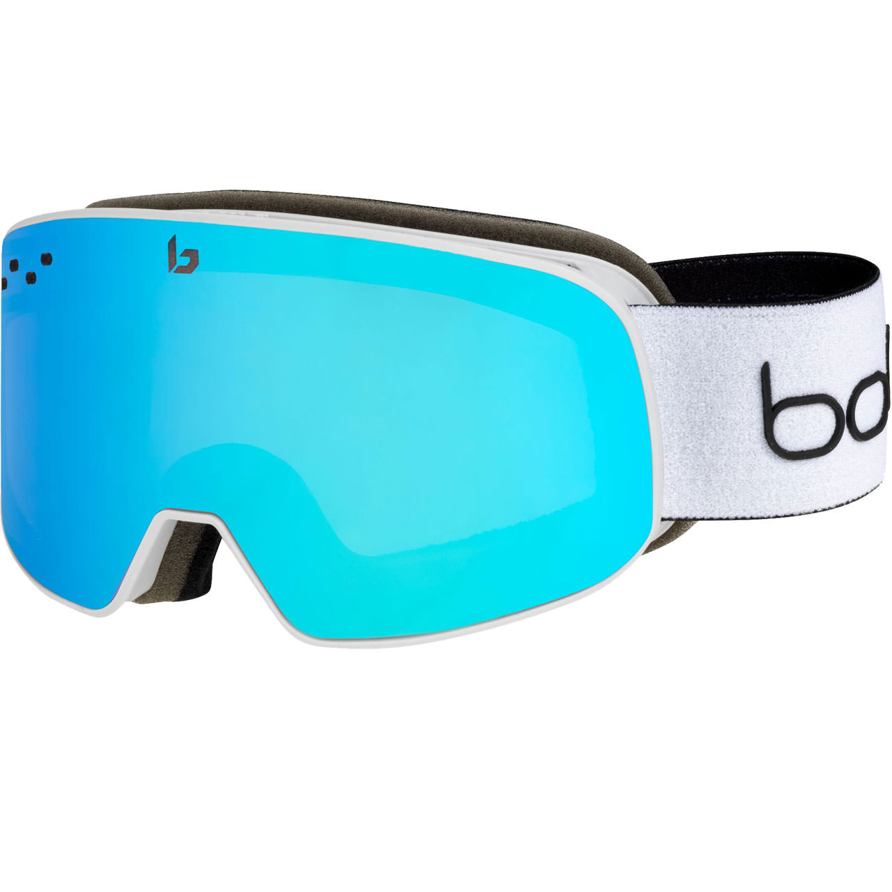 Bolle Nevada Small white corp matte light vermillon blue