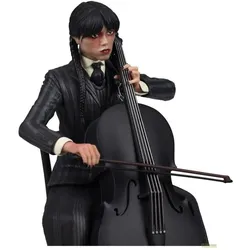 SD Toys Wednesday figure Wednesday Cello + keychain