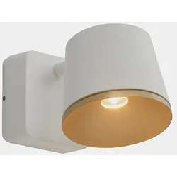 LEDS C4 LED Wandleuchte DRONE SINGLE 7W 2700K weiß 350lm LEDS-05-5306-14-F5