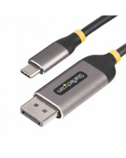 StarTech.com 3m USB-C DisplayPort Kabel/Adapter 8K 60Hz 4K 144Hz HDR10 USB C auf DP 1.4 Converter Adapter Digital/Daten Digital/Display/Video 3 m (142-USBC-DP-8K-10F)