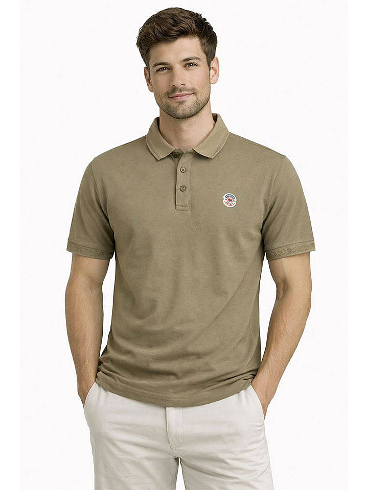 Geographical Norway Poloshirt "Krafto" in Khaki - S
