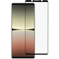 Screenguard Sony Xperia 5 IV Full Screen Panzerglas Schutzfolie 2.5D 9H (Sony Xperia 5 IV), Smartphone Schutzfolie, Schwarz
