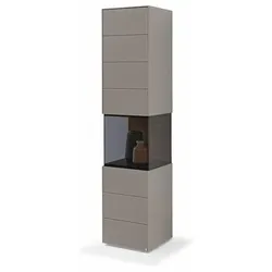 Musterring Vitrine Q-Media 2.0 Holz Grau Fango