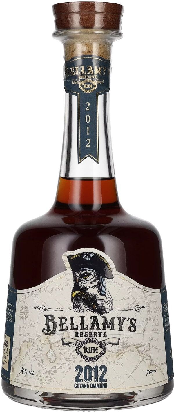 Bellamy’s Reserve Rum Bellamy's Reserve Rum Guyana Diamond 2012 50% Vol. 0,7l