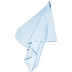 Fenstertuch Maxi-Fenster DUO 55x63 cm blau matte Seite zum Saubermachen, glänzende Seite zum Polieren