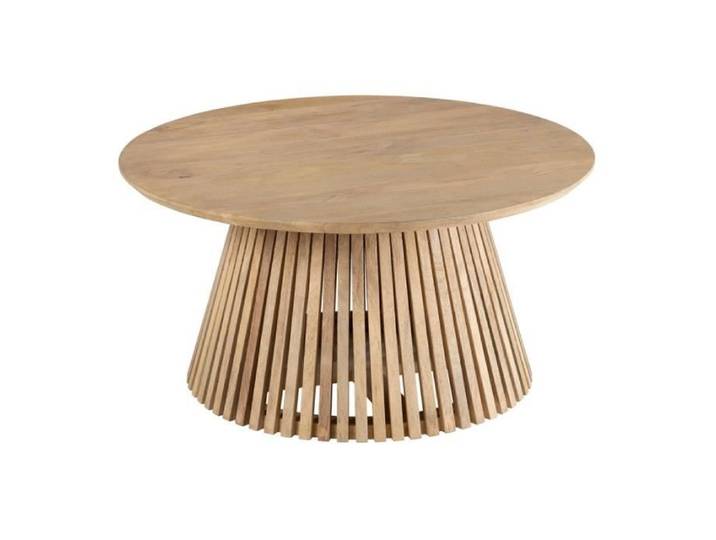 Table Basse Design en Bois  Vincent  90cm Naturel