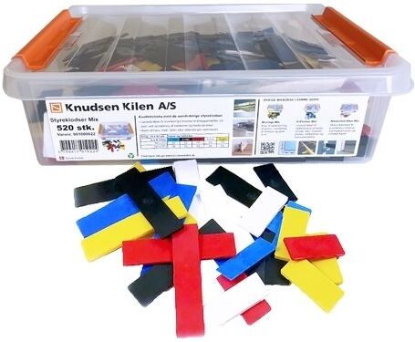 Knudsen Kilen Mix Styreklodser (520 Stk.)