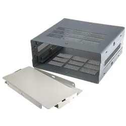 RS PRO 3Ux279Dx305W Electronic Enclosure (Gehäuse), Elektronikzubehör + Gehäuse, Schwarz