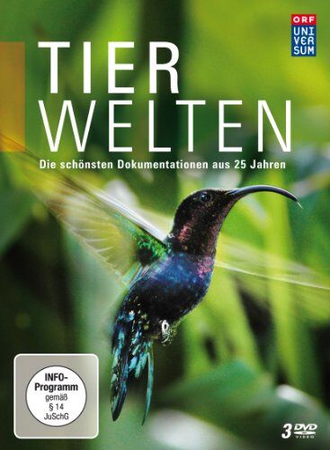 Various - Tierwelten - Die schönsten Dokumentationen aus 25 Jahren UNIVERSUM (Die DVD-Edition Teil 1, 9 Folgen + Bonus) [3 DVDs] - Preis vom 13.10.2026 11:25:28 h