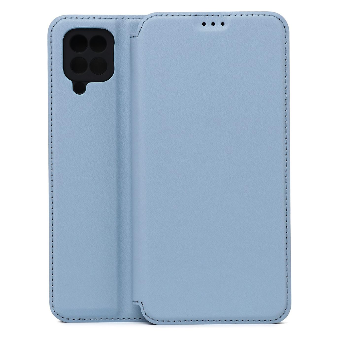 OEM Smart-Touch-Hülle für das Samsung Galaxy A12 / M12, hellblau (Samsung Galaxy A12, Samsung Galaxy M12) (GSM278153)